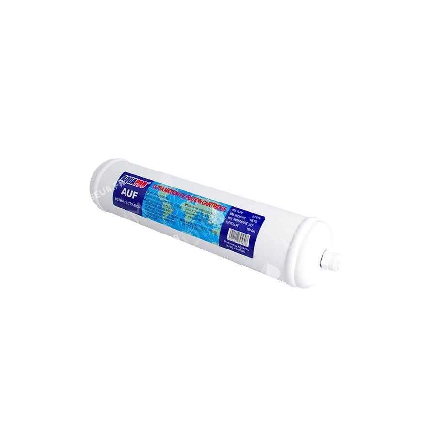 Cartouche en ligne ultrafiltration 0.2 micron avec raccords JG1044