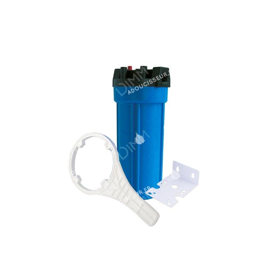 Porte-filtre AQF 10'' avec accessoires - raccordement 3/4''