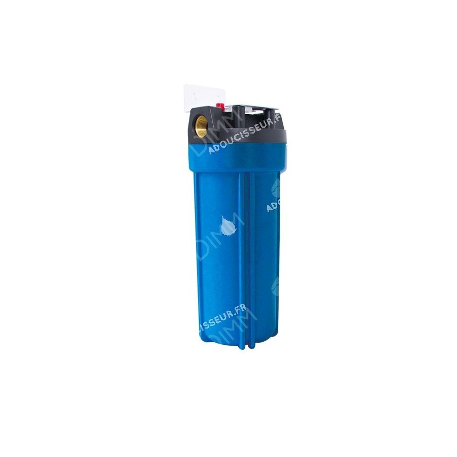 Porte-filtre AQF 10'' - raccordement en laiton 3/4''