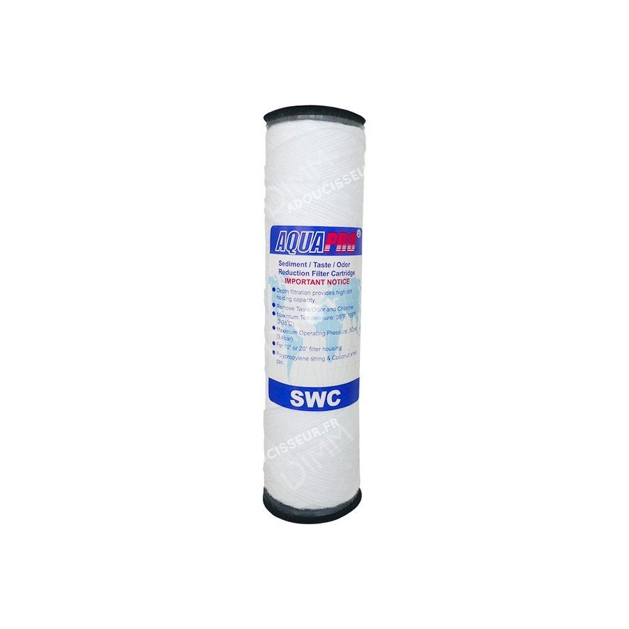 Cartouche bobinée 10'' avec GAC