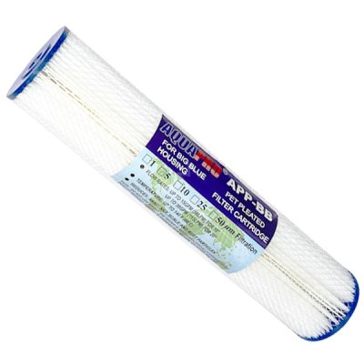 Cartouche plissée Big Blue 20'' - 1 micron