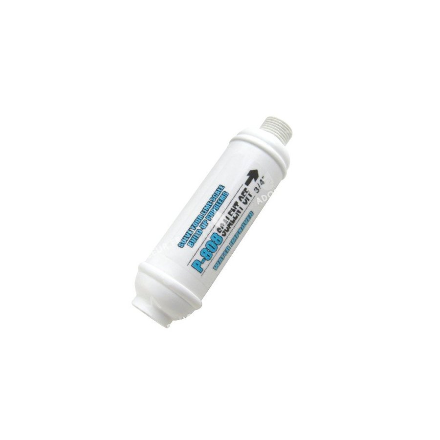 Cartouche en ligne anti-tartre avec raccords 3/4''