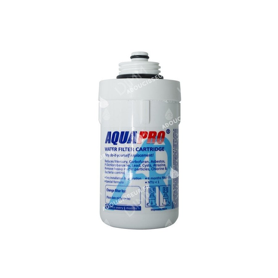 Cartouche NLF 10'' - sédiments + KDF + argent
