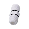 Mamelon nipple en PVC 3/8'' x 3/8'' avec joint