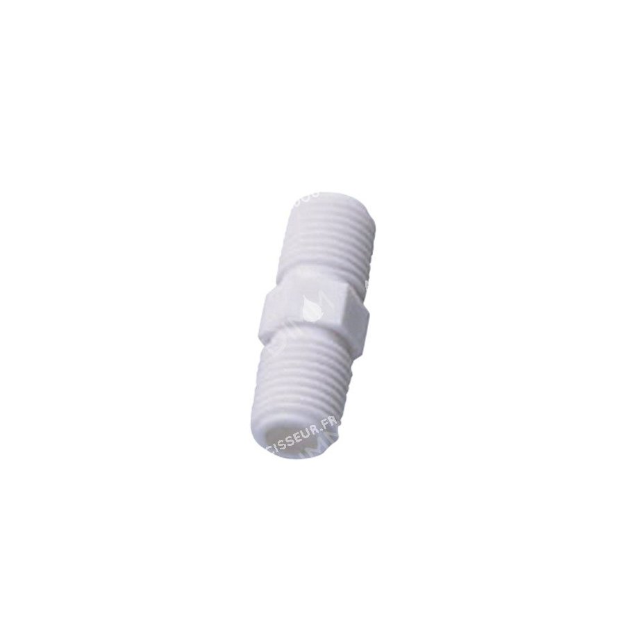 Mamelon nipple en PVC 3/8'' x 3/8''