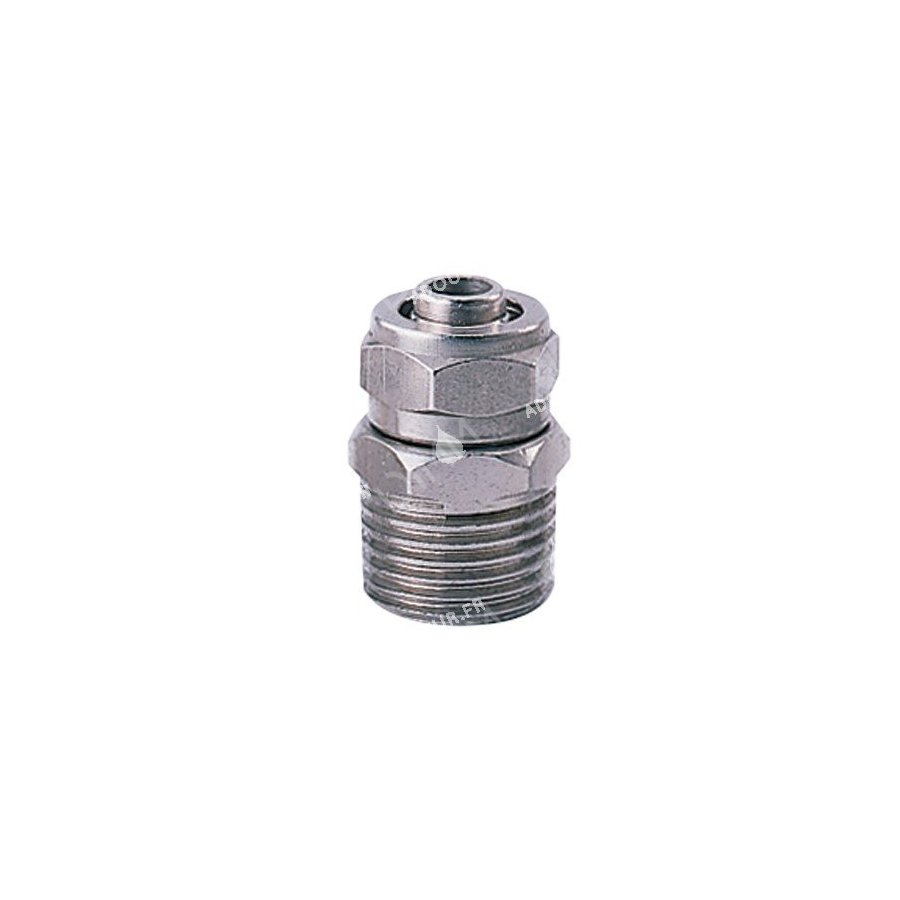 Connecteur nipple 1/4'' x mâle 1/2''