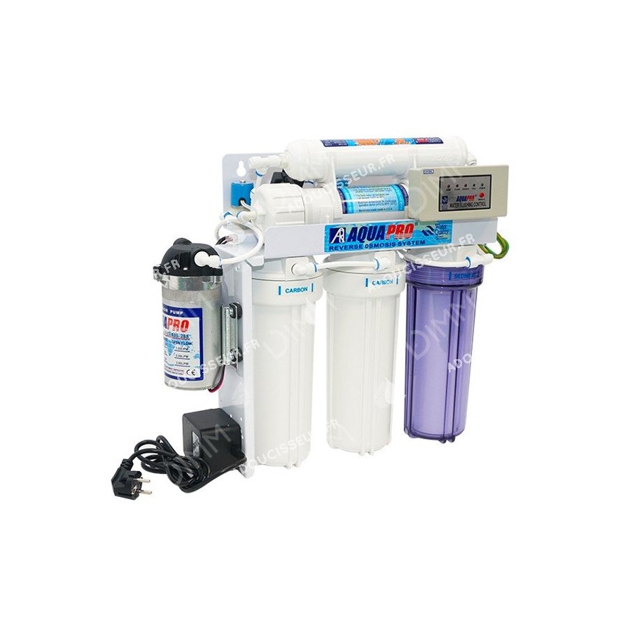 Osmoseur AP 8000 - 125 GPD (475 L/j) avec pompe booster