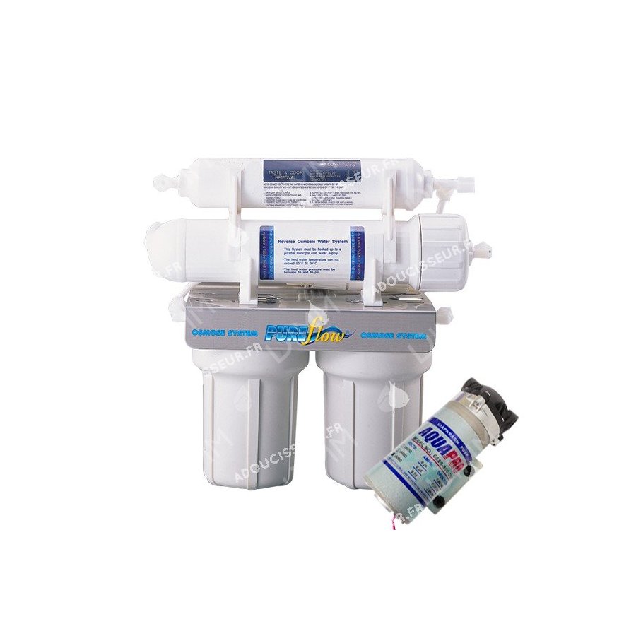 Osmoseur AP 2500 - 75 GPD (284 L/j) avec pompe booster