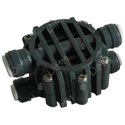 Vanne shut-off avec raccords JG