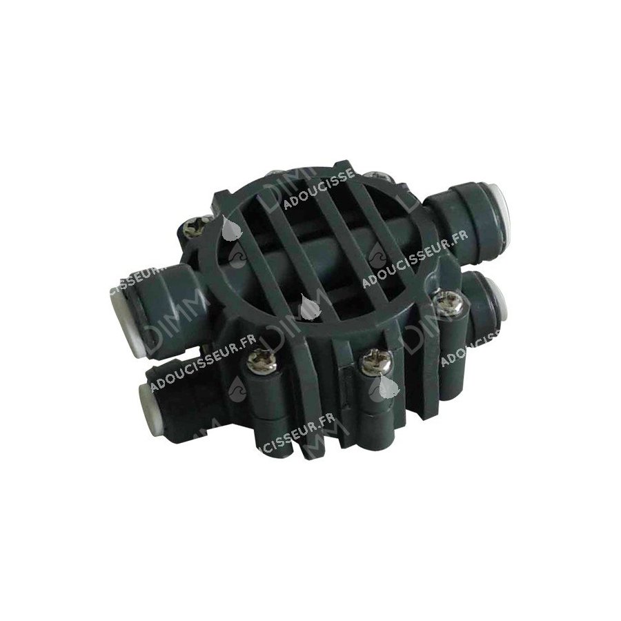 Vanne shut-off avec raccords JG