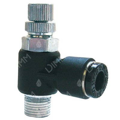 Restricteur de débit réglable 1/8'' pour démo-kit