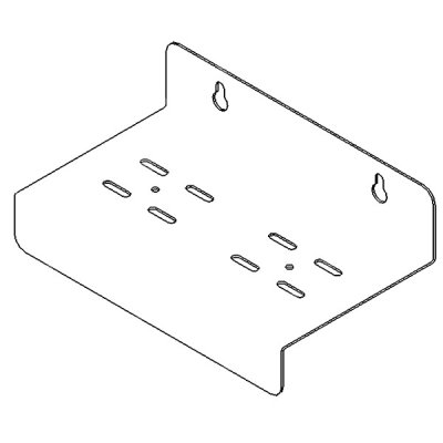 Support type N pour 2 porte-filtres standards