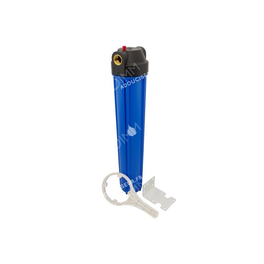 Porte-filtre AEG 20'' avec accessoires - raccordement en laiton 3/4''