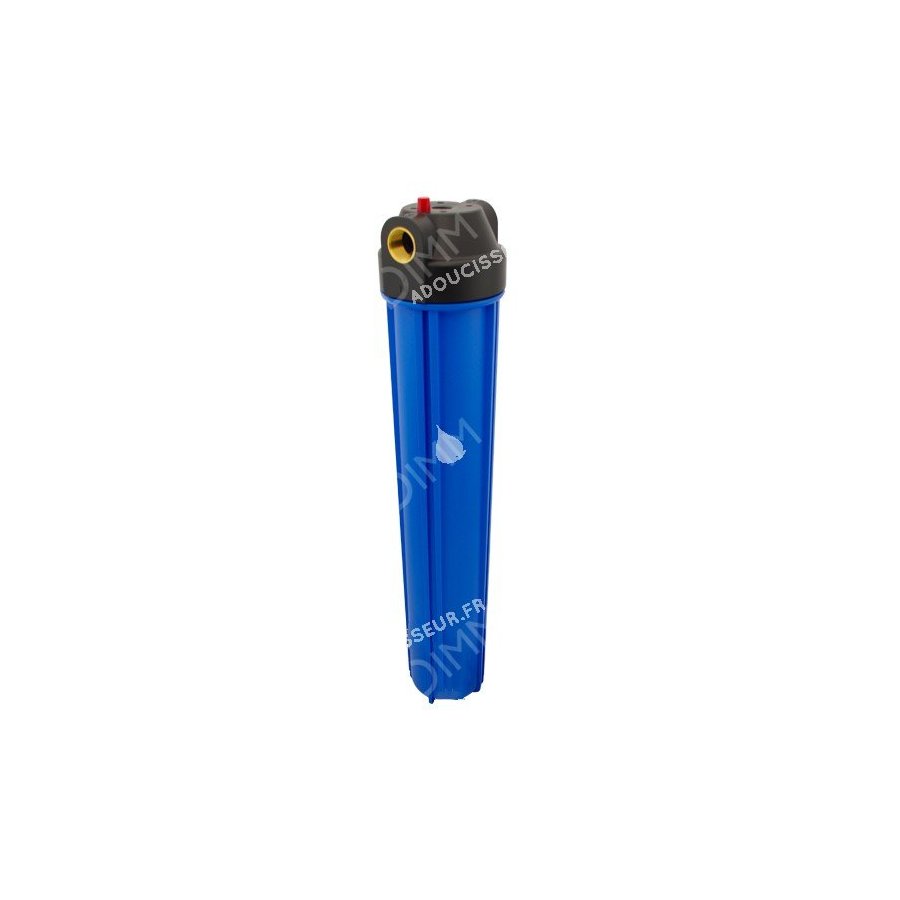 Porte-filtre AEG 20'' avec joints - raccordement en laiton 3/4''