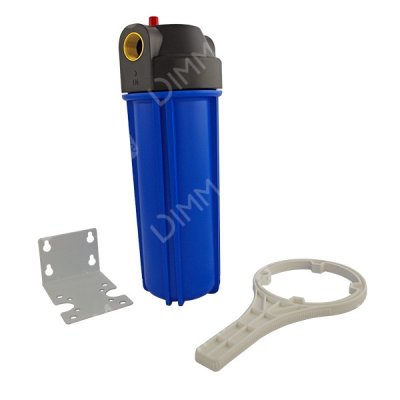 Porte-filtre AEG 10'' avec accessoires - raccordement en laiton 3/4''
