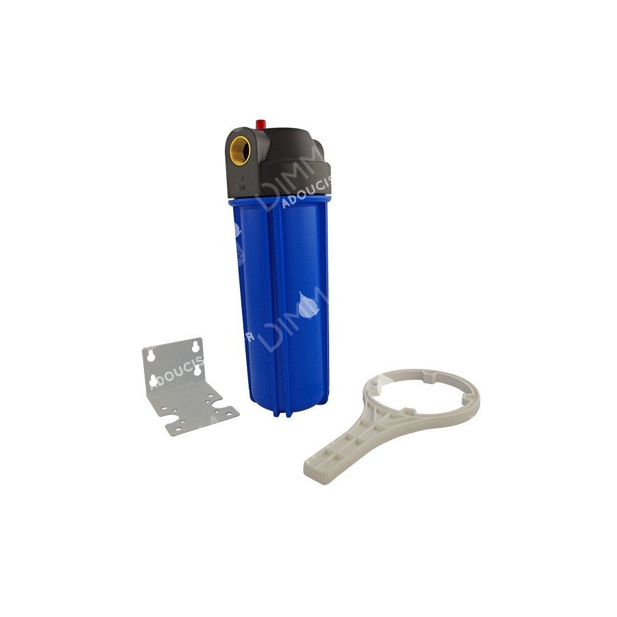 Porte-filtre AEG 10'' avec accessoires - raccordement en laiton 3/4''