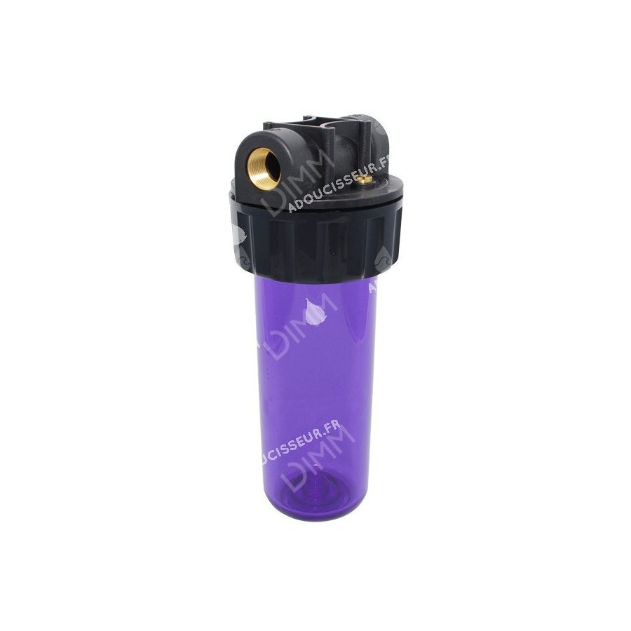 Porte-filtre AHS3 10'' - raccordement en laiton 3/4''