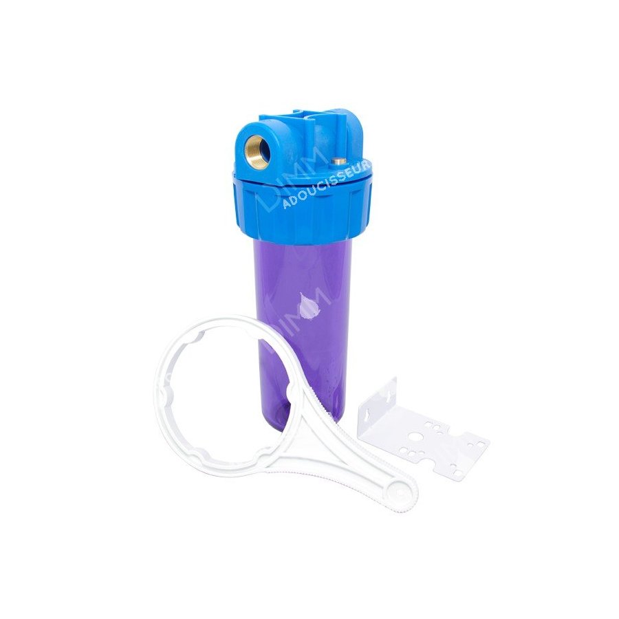 Porte-filtre AHS3 10'' avec accessoires - raccordement 3/4''