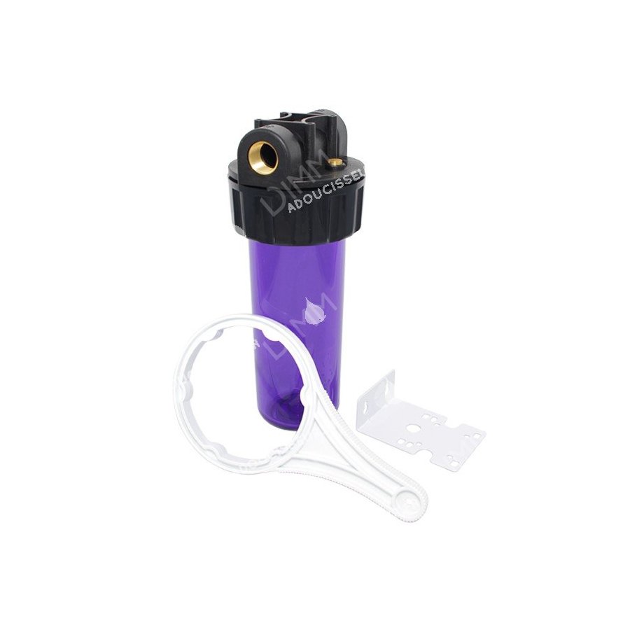 Porte-filtre AHS3 10'' avec accessoires - raccordement 3/4''