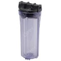 Porte-filtre AYT 10'' transparent - raccordement 1/4''