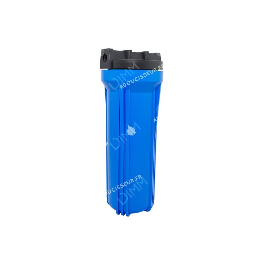 Porte-filtre AYT 10'' bleu - raccordement 1/4''