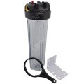 Porte-filtre AQF Big Blue 20'' avec accessoires - raccordement en laiton 1''