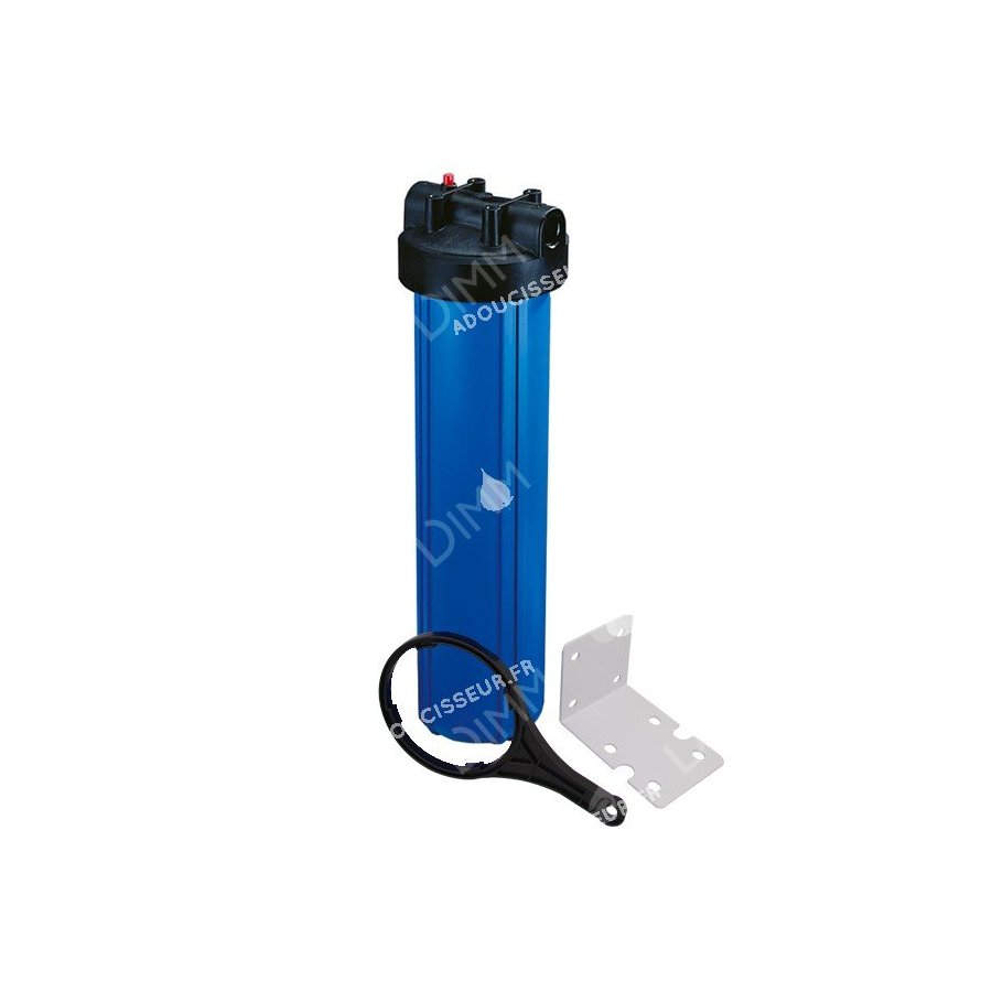 Porte-filtre AQF Big Blue 20'' avec accessoires - raccordement 11/2''