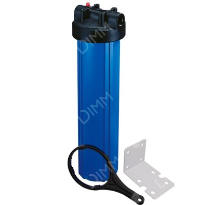 Porte-filtre AQF Big Blue 20'' avec accessoires - raccordement 1''