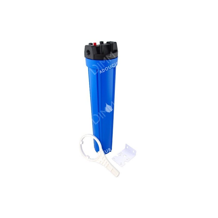 Porte-filtre AQF 20'' avec accessoires - raccordement 3/8''