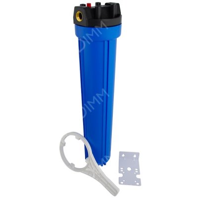 Porte-filtre AQF 20'' avec accessoires - raccordement en laiton 3/4''