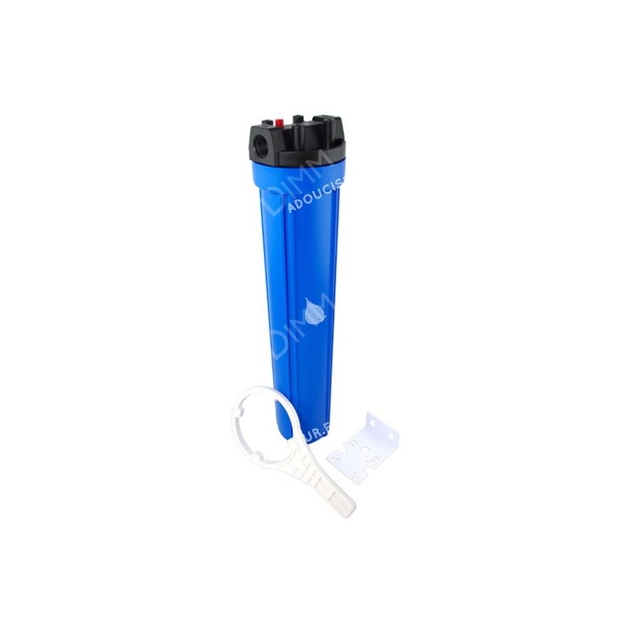 Porte-filtre AQF 20'' avec accessoires - raccordement 3/4''