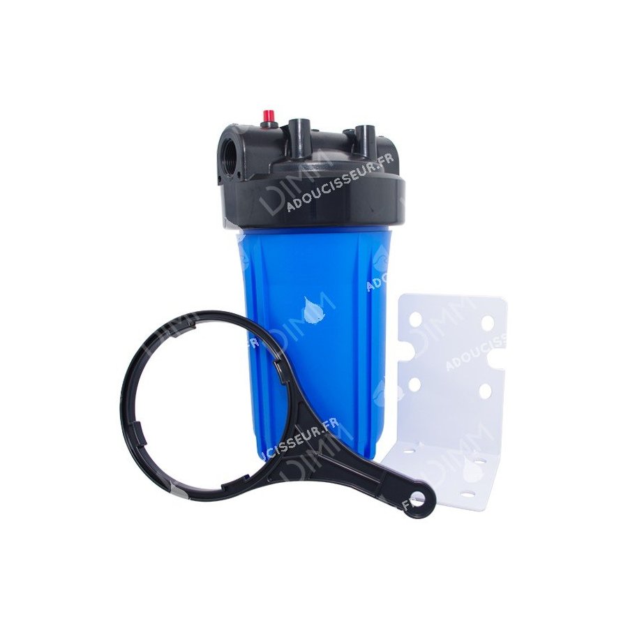 Porte-filtre AQF Big Blue 10'' avec accessoires - raccordement 11/2''
