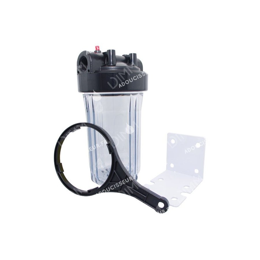 Porte-filtre AQF Big Blue 10'' avec accessoires - raccordement 1''