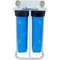 Système jumelé Big Blue 20'' avec manomètres verticaux - raccordement 11/4''