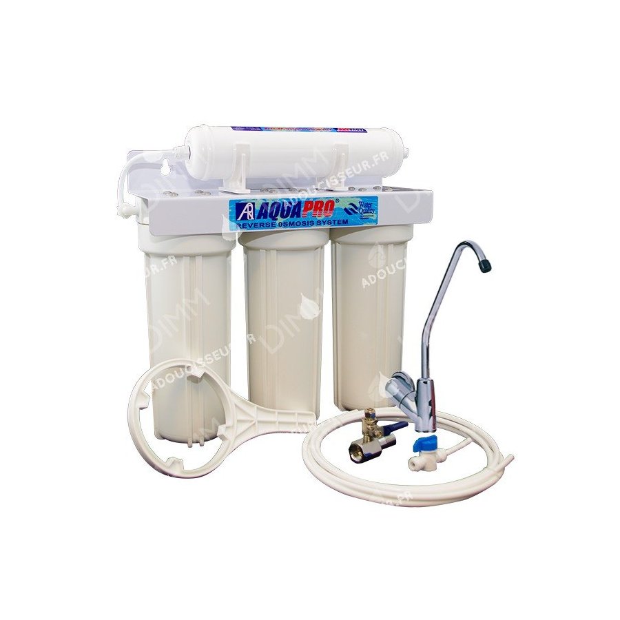Purificateur sous évier 4 niveaux avec cartouche ultrafiltration