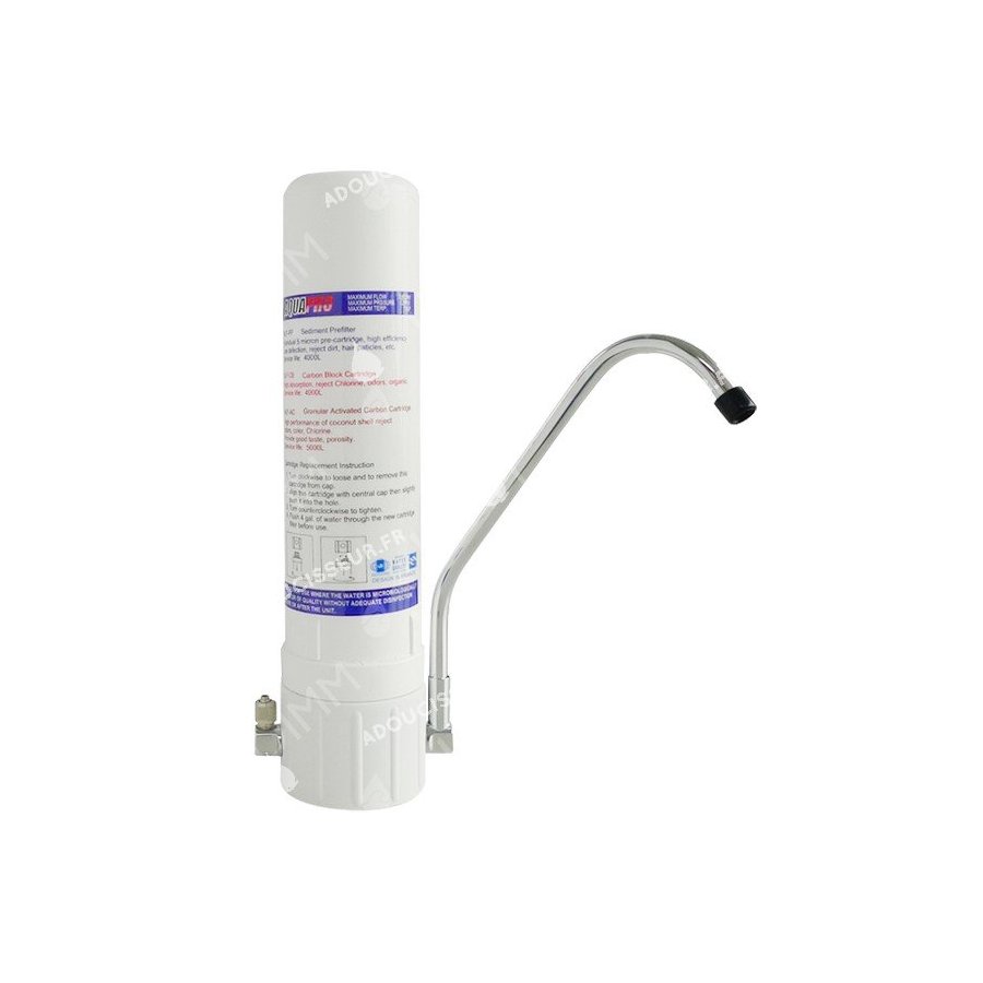 Purificateur countertop 1 niveau avec cartouche NLF