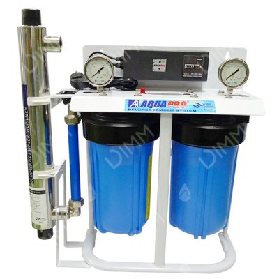 Système jumelé Big Blue 10'' (KDF) avec stérilisateur UV