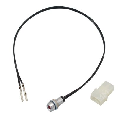 LED rouge d'indication avec câble + épingle