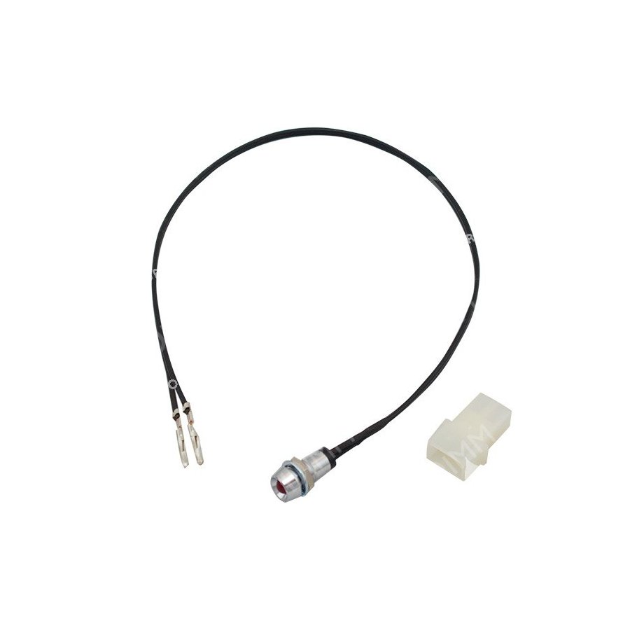 LED rouge d'indication avec câble + épingle