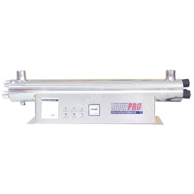 Stérilisateur UV horizontal 36 GPM (8172 L/h) avec compteur horaire