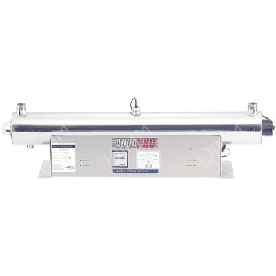 Stérilisateur UV horizontal 24 GPM (5450 L/h) avec compteur horaire + moniteur