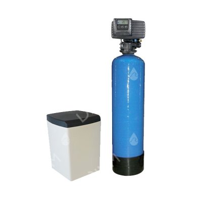 Adoucisseur bibloc 10L - vanne Fleck 5600 SXT volumétrique électronique