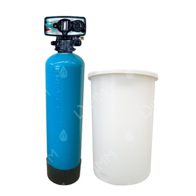Adoucisseur bibloc 70L - vanne Fleck 5600 volumétrique mécanique