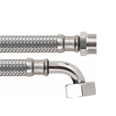 Flexible 2595 - mâle 1'' x femelle coudée 1'' - 500 mm