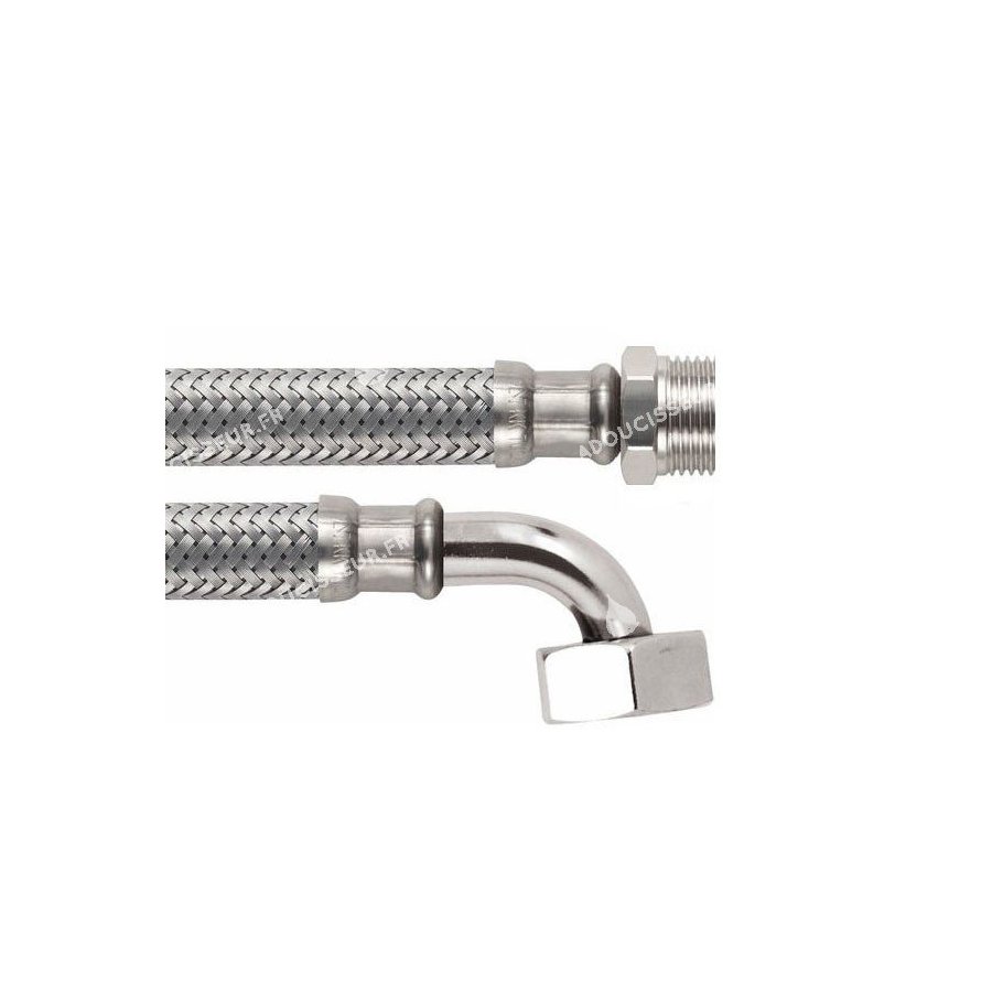Flexible 2590 - mâle 3/4'' x femelle coudée 3/4'' - 1000 mm