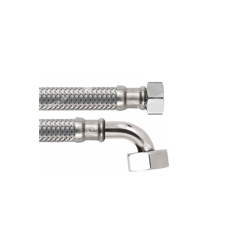 Flexible 2576 - femelle 3/4'' x femelle coudée 3/4'' - 1500 mm