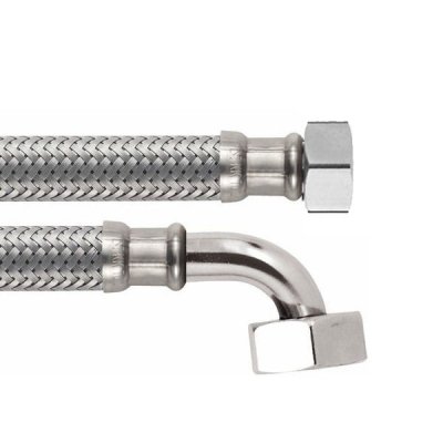 Flexible - femelle 3/4'' x femelle coudée 3/4'' - 1000 mm