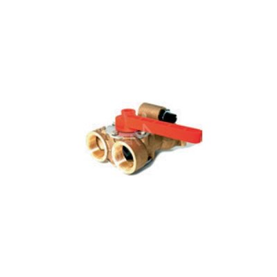By-pass 1'' en laiton