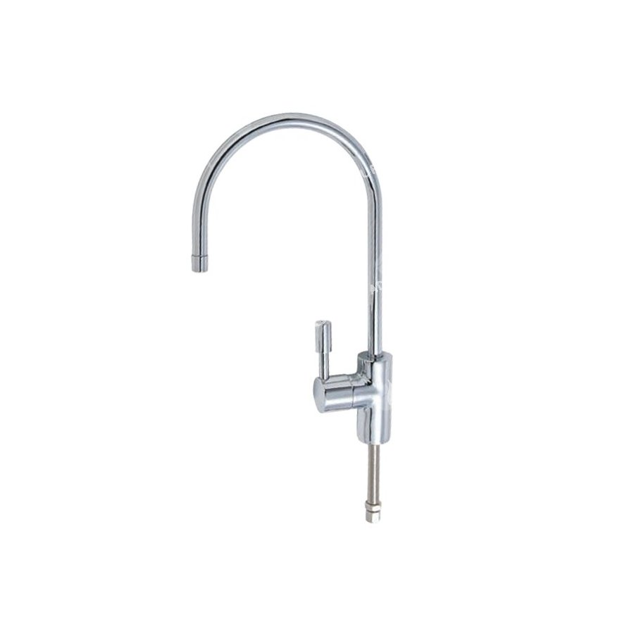 Robinet de luxe long en inox avec poignée latérale