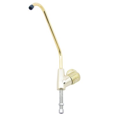 Robinet de luxe long doré